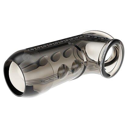 Pretty Love Manșon Texturat TPE — Soft și Waterproof Gri