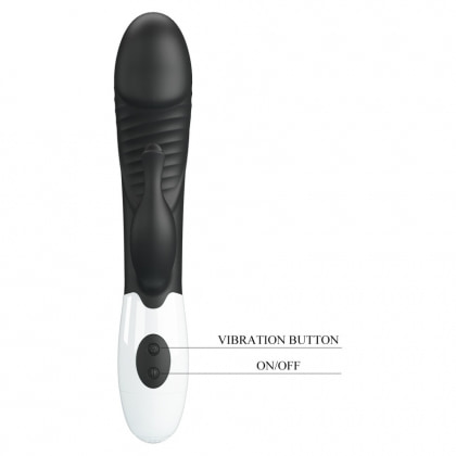 Pretty Love Rasmussen – Stimulator Dublu, 30 Moduri Negru