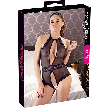 Body Decupat Inghinal Cottelli Collection Negru L