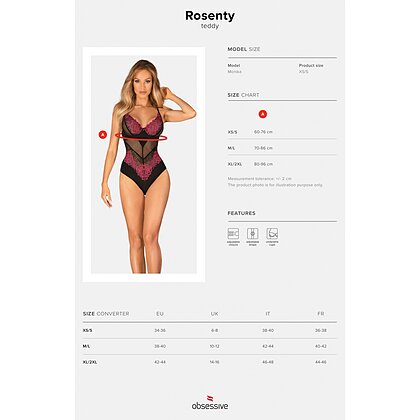 Body Obsessive Rosenty Roz XS-S