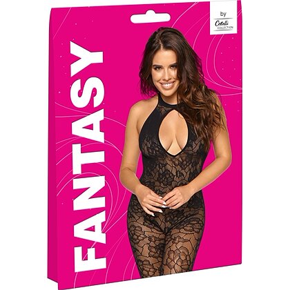 Catsuit Cottelli Collection Irene Negru S-L