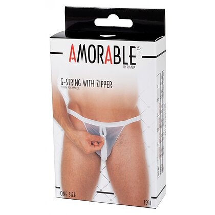 Chilot Amorable Jacob With Zipper Alb S-L