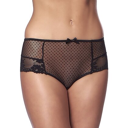 Chilot Amorable Open Back Negru S-L