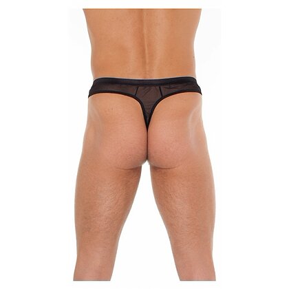 Chilot Amorable Transparent Liam Negru S-L