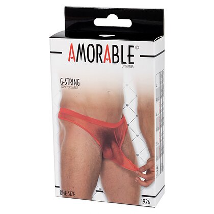 Chilot Amorable Transparent Spout Roșu S-L