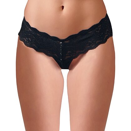 Chilot Cu Mărgele Cottelli Collection Dakota Negru S