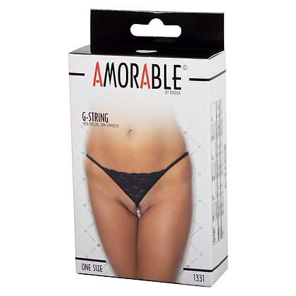 Chilot Cu Perle Amorable Renegade Negru S-L