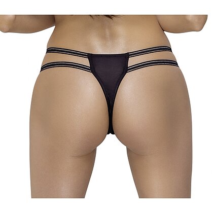 Chilot Decupat Cottelli Collection Agatha Negru S-M