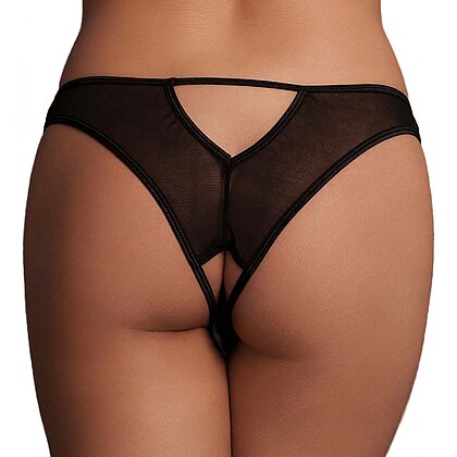 Chilot Le Desir Milou Open Negru XS-L
