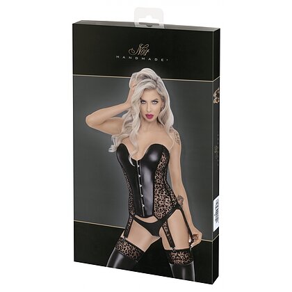 Corset Noir Cami Veda Negru S