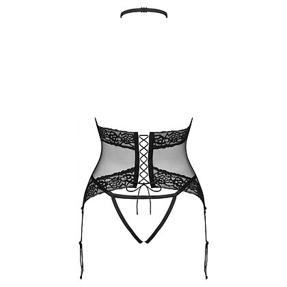Corset Obsessive Lacrisia Negru XL-2XL