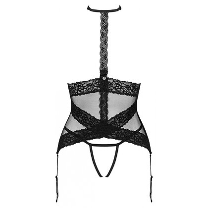 Corset Obsessive Lacrisia Negru XL-2XL