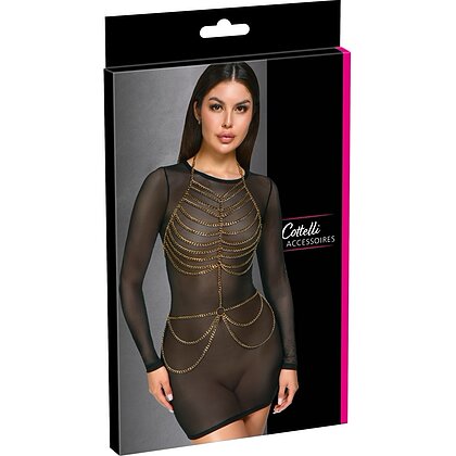 Cottelli Collection – Lanț De Corp Sofisticat Auriu