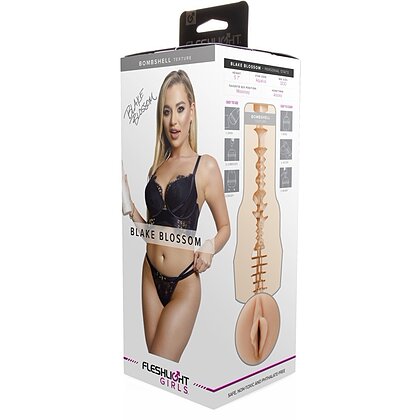 Fleshlight Blake Blossom – Manșon Realist, Carcasă Perlată