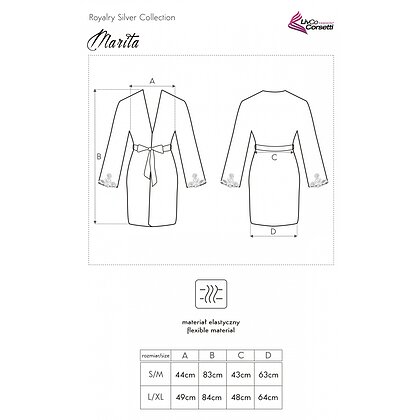 Halat LivCo Marita Negru L-XL