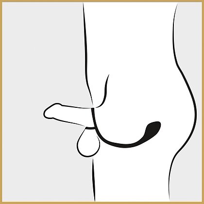 Inel Penis Black Velvets 3 În 1 Negru