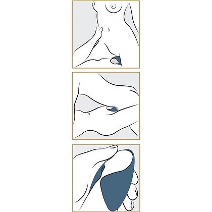 Masturbator Pulse III Duo Albastru