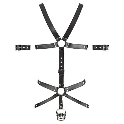 Mens Harness Zado Negru L-XL