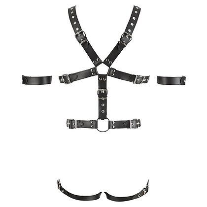 Mens Harness Zado Negru L-XL