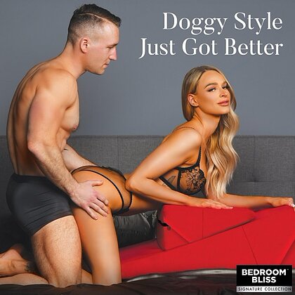Mistress Lounge Roșu Pernă + Lounger, 20 Poziţii Versatile
