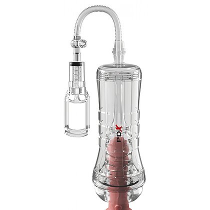 PDX ELITE ViewTube Vac XXL Pump cu EZ-Grip Transparent