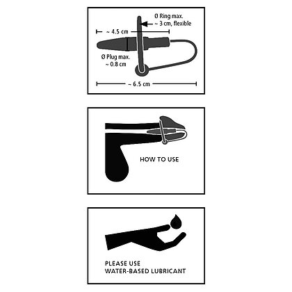 Penis Plug And Silicone Ring Mov