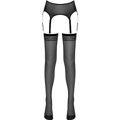 Portjartier Cu Dresuri No:Xqse Carolina Negru L-XL
