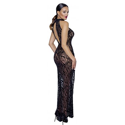 Rochie Noir Handmade Harley Negru S