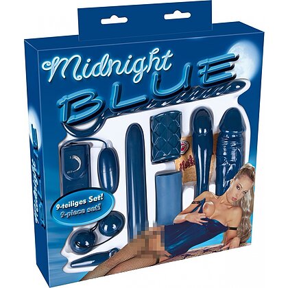 Set Jucării Sexuale Midnight Albastru