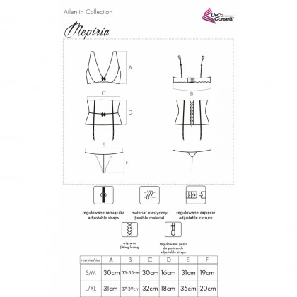 Set LivCo Mepiria Negru L-XL