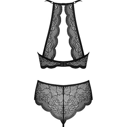 Set Obsessive Pearlove Negru S-M