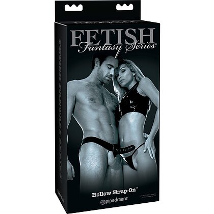 Strap-On Hollow Negru