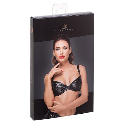 Sutien Noir Carmen Wetlook Negru L