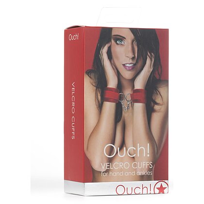 Velcro Cuffs Roșu
