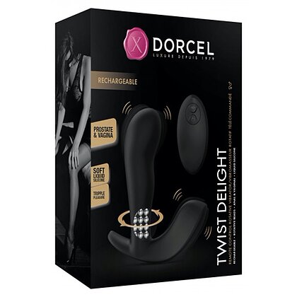 Vibrator Twist Delight Negru