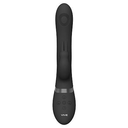 Rini Pulse Wave And Vibrating Dubla Actiune Negru