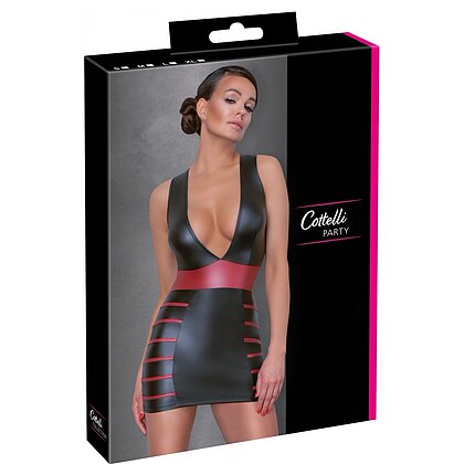 Rochie Cottelli Collection Party Up Negru XL