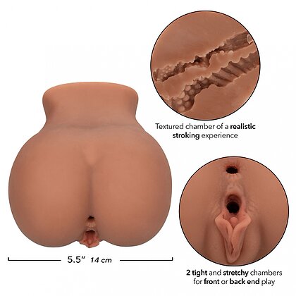 Roller Babe: Masturbator Dual TPE, Ton Caramel