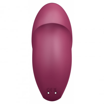 Satisfyer Tap Climax 1 Roșu 11 Vibrații + 11 Tapping