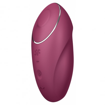Satisfyer Tap Climax 1 Roșu 11 Vibrații + 11 Tapping