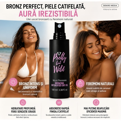 Secret Play Ulei Uscat Bronzant 100 ml cu Feromoni
