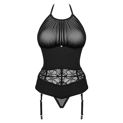 Corset Obsessive Serafia Negru M-L