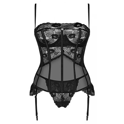 Corset Obsessive Serena Love Negru XL-2XL