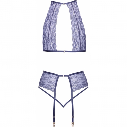 Set din Dantelă Kissable Gianna Mov L-XL