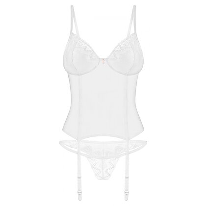 Corset Obsessive Alissium Alb M-L