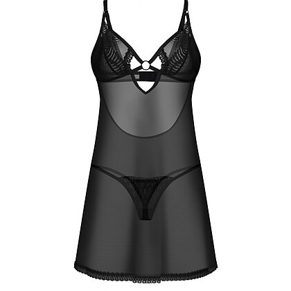 Chemise Obsessive Alliane Negru L-XL