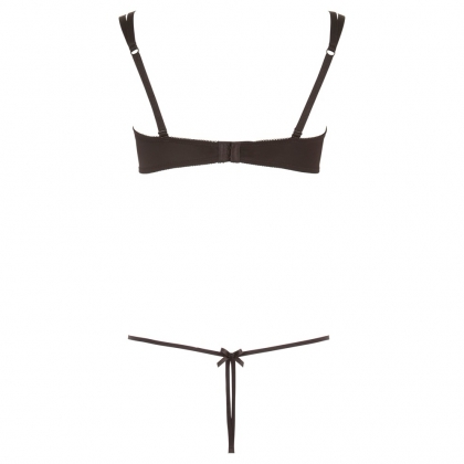 Set Cottelli Collection Paisley Negru M