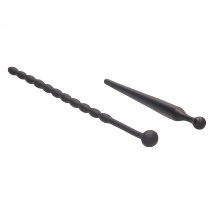 Set Dilatator Beginners Silicone Plug Negru