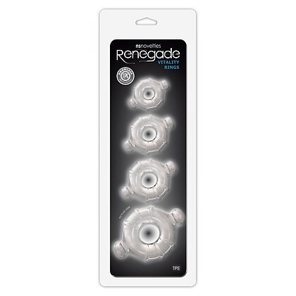 Set Inele Penis Renegade Vitality Transparent