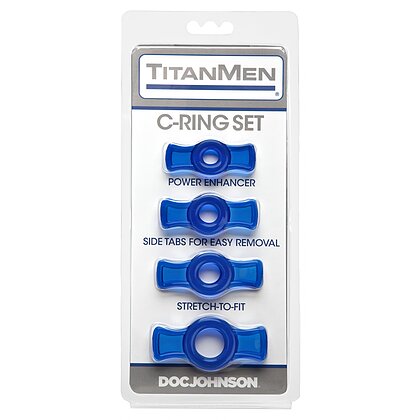 Set Inele TitanMen Albastru